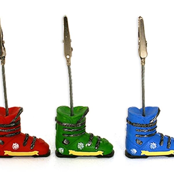 ROOST Zettelhalter Skischuh 002143 9cm, 3 ass.