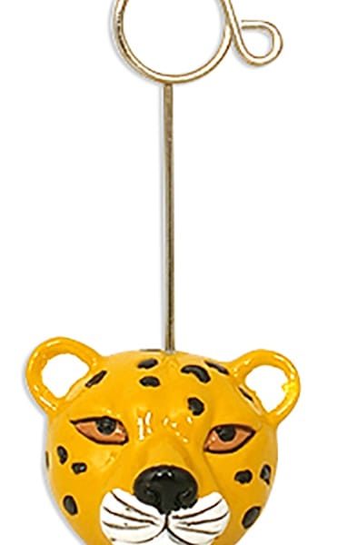 ROOST Zettelhalter Leopard 016787 4x4.5x10cm,