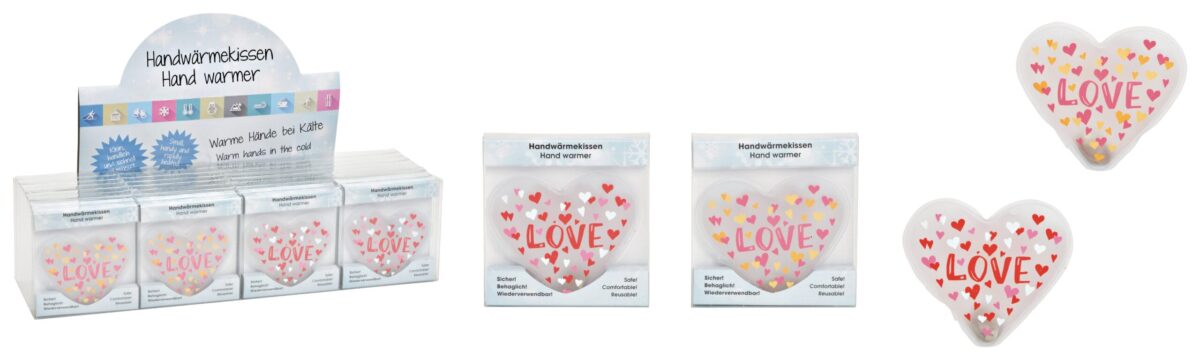 ROOST Taschenwärmer Herz 10033052 10x9x1cm – Hochwertig & günstig bei ShopDeca