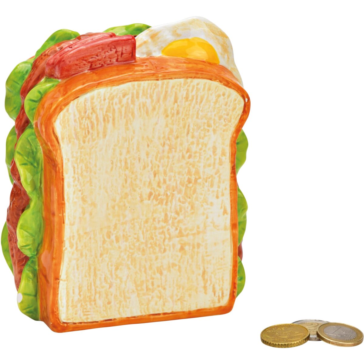 ROOST Spardose Sandwich 12x6x15cm 10037741 Keramik – Hochwertig & günstig bei ShopDeca