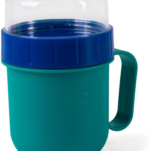 ROOST Lunch Tasse 13x10x15mm 497727 sporty petrol/cobalt blue