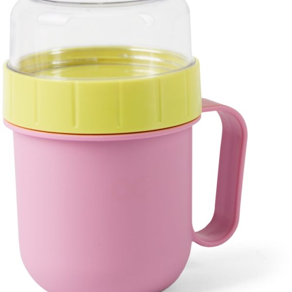 ROOST Lunch Tasse 13x10x15mm 497741 bubble gum pink/lime