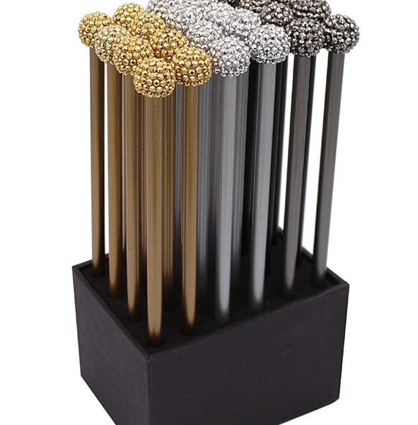 ROOST Bleistift Glitter Topper 54739 im Display 24 Stk.