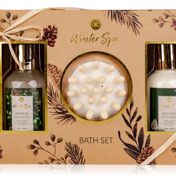 ROOST Badeset Winter Spa 6054336 Duschgel,Bodylotion