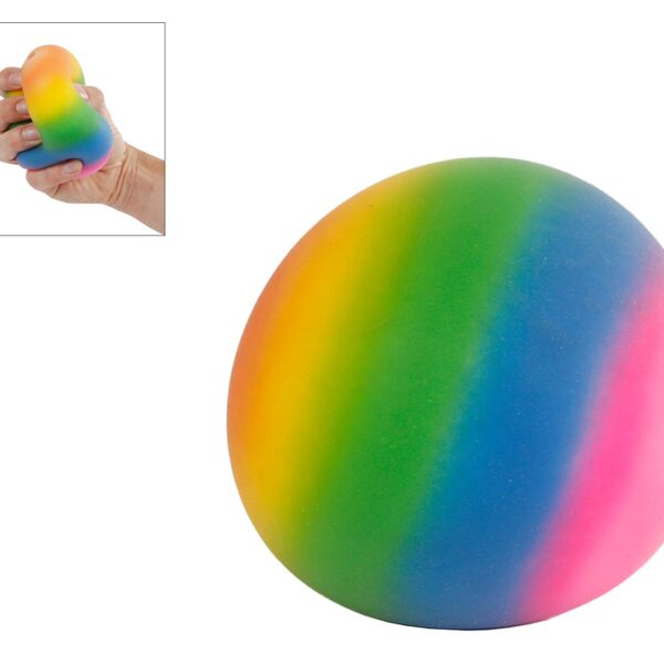 ROOST Quetschball Regenbogen 9cm 620749