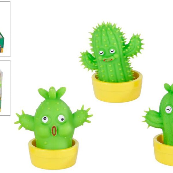 ROOST Stretchy Kaktusfigur 10cm 621759 3 assortiert