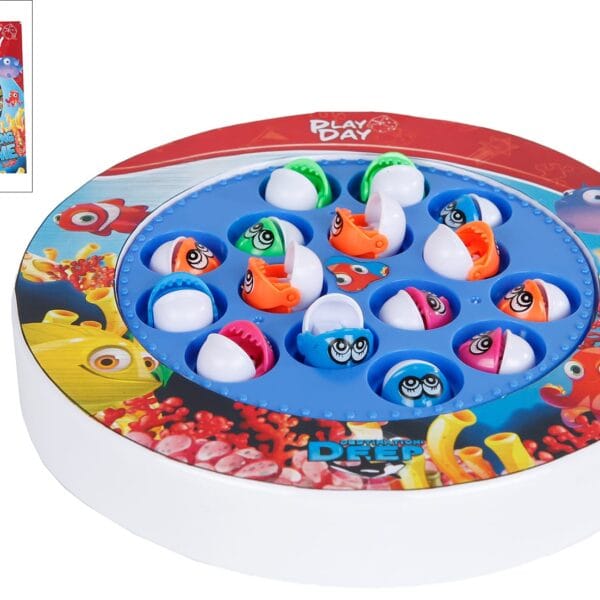 ROOST Angelspiel 700044 15 Fische 20cm