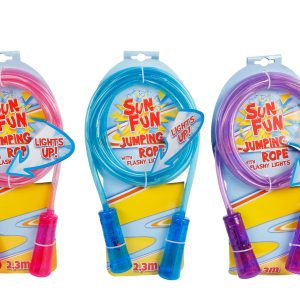 ROOST Sun Fun Springseil 720262 ass. , mit LED 2.3m