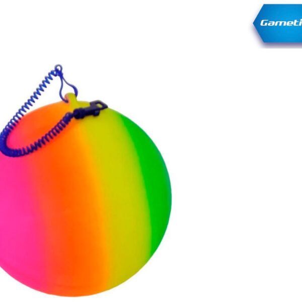 ROOST Spielball Regenbogen 21cm 720547 mit Kordel