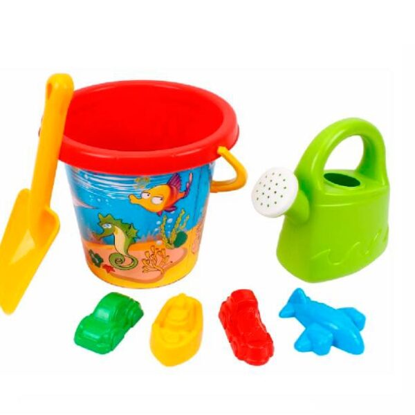 ROOST Sun Fun Eimer Set 24x25x30cm 720726 7-teilig