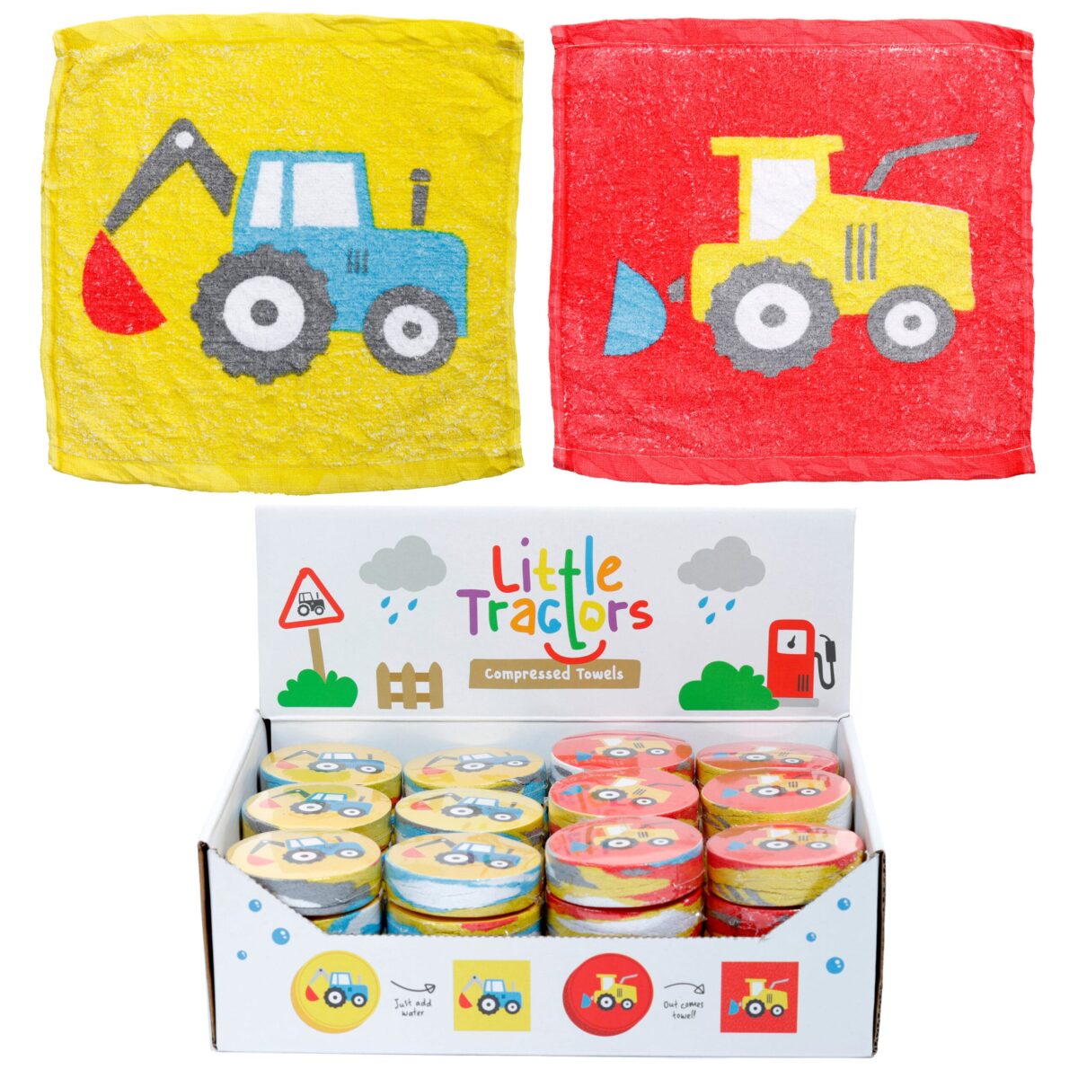 ROOST Magic Towel Traktor CT10 2 assortiert – Hochwertig & günstig bei ShopDeca