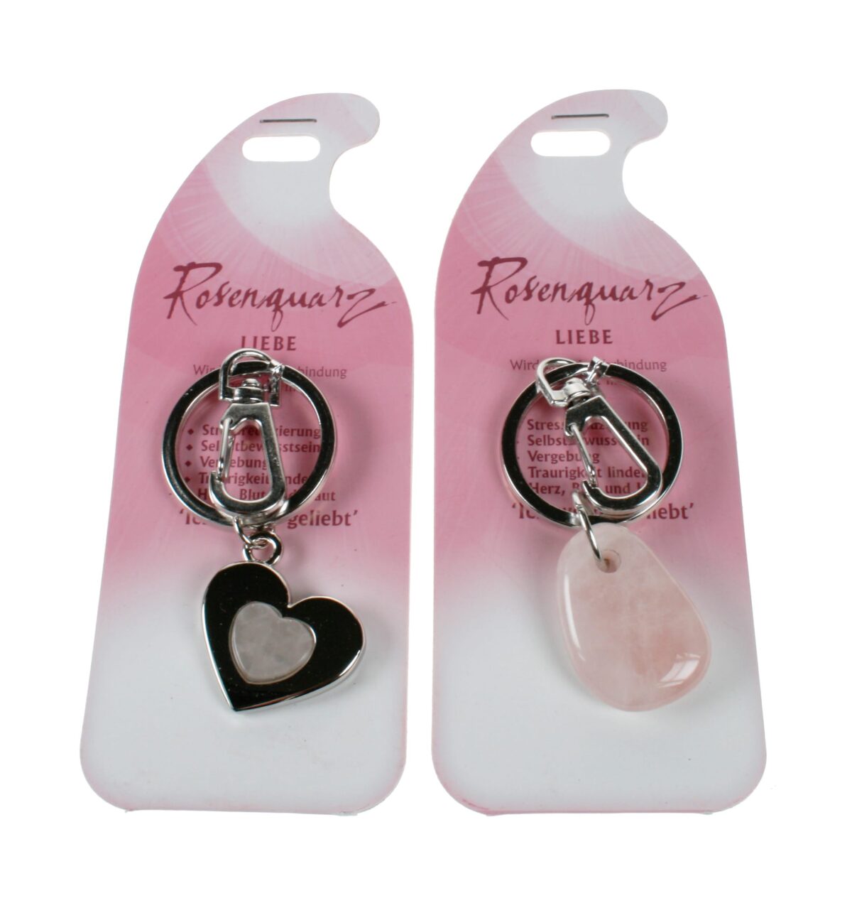 ROOST Schlüsselanhänger Liebe G226 Rosenquarz 2 Motive ass. – Hochwertig & günstig bei ShopDeca