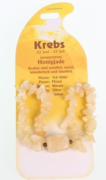 ROOST Armband Krebs G240 Honigjade