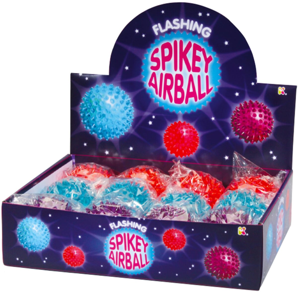 ROOST Blinkender Spikey Air Ball GL134 ass. – Hochwertig & günstig bei ShopDeca
