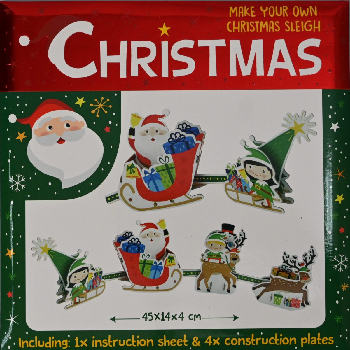ROOST Bastelset DIY KN625 Weihnachtskutsche – Hochwertig & günstig bei ShopDeca