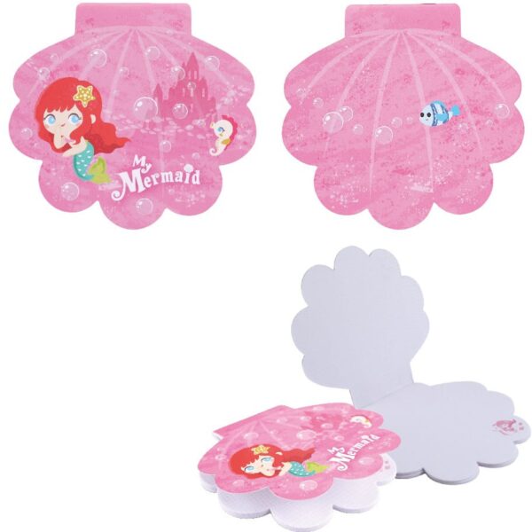 ROOST Notizblock MDN-003 Meerjungfrau 140x132mm