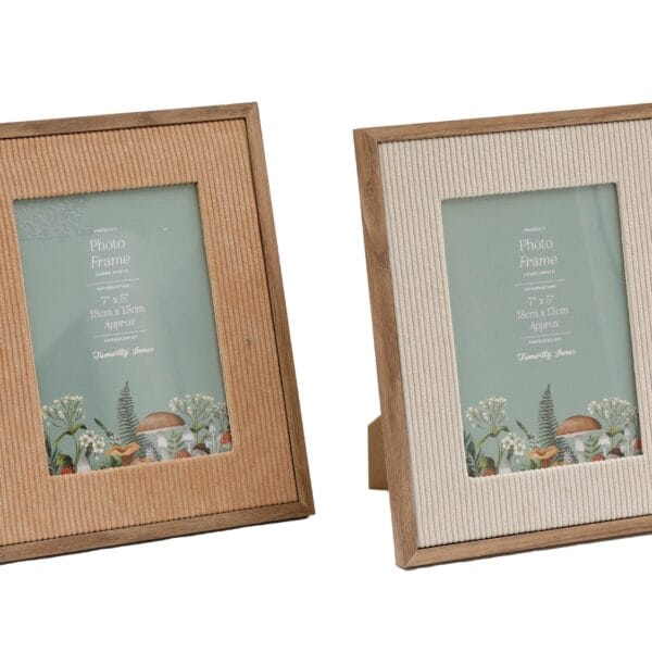 ROOST Fotorahmen 5x7 Zoll PH2504 Kord, assortiert