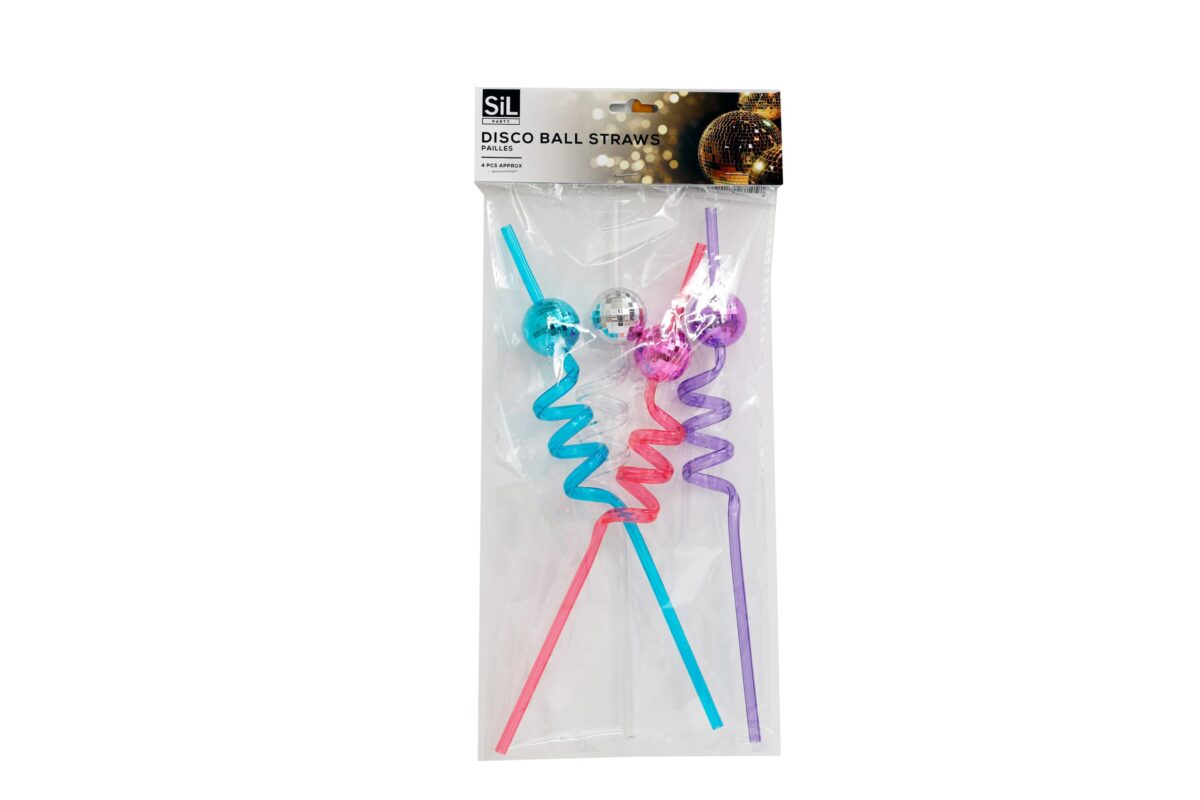 ROOST Trinkhalme 27cm PT0261 Disco 4 Stück – Hochwertig & günstig bei ShopDeca