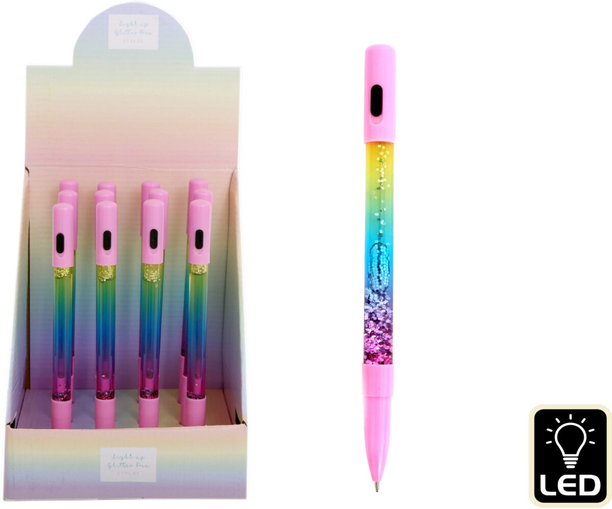 ROOST Kugelschreiber Glitter ST7219 Light Up – Hochwertig & günstig bei ShopDeca