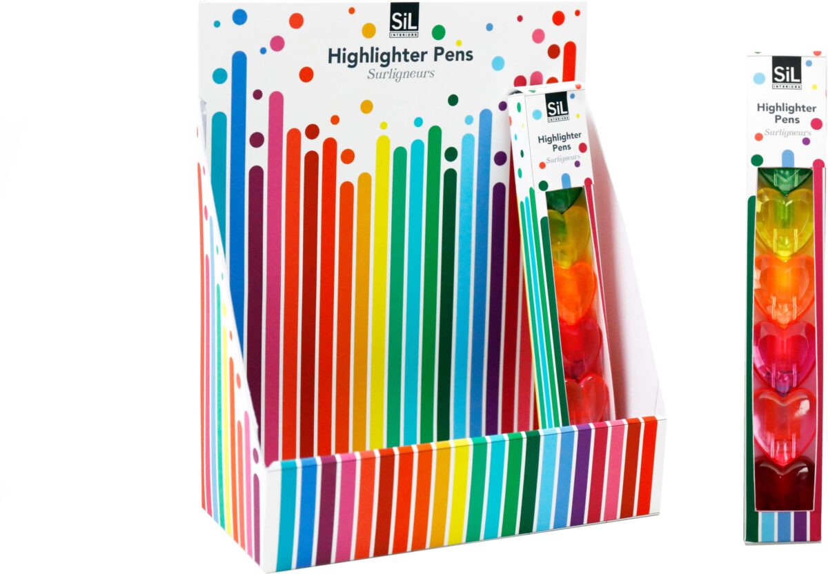 ROOST Leuchtmarker Heart ST7259 6 Stück, assortiert – Hochwertig & günstig bei ShopDeca