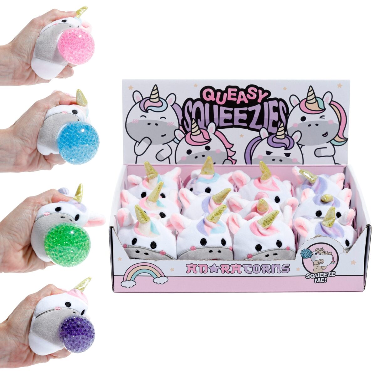 ROOST Quetschtier Einhorn TY853 Plüsch, 4 ass. – Hochwertig & günstig bei ShopDeca