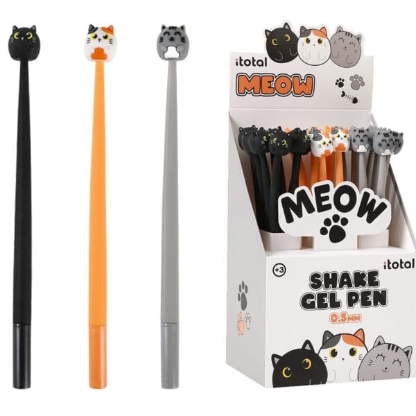 ROOST Kugelschreiber Cat XL1164B flexibel, assortiert