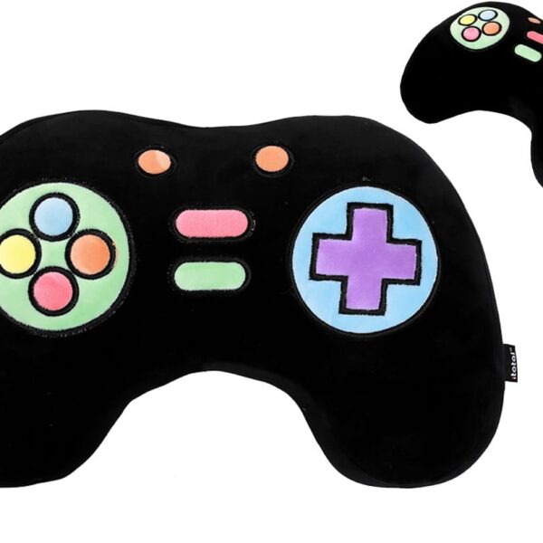ROOST Kissen LETs PLAY BLACK XL2208J schwarz