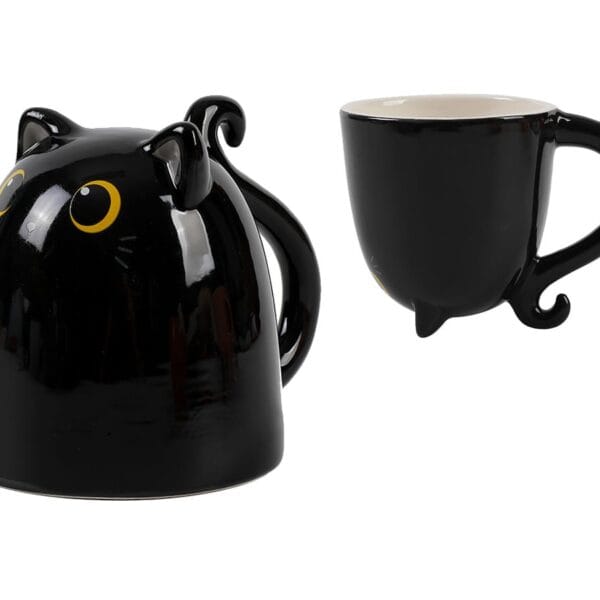 ROOST Tasse Up & Down 300ml XL2518 Cat black
