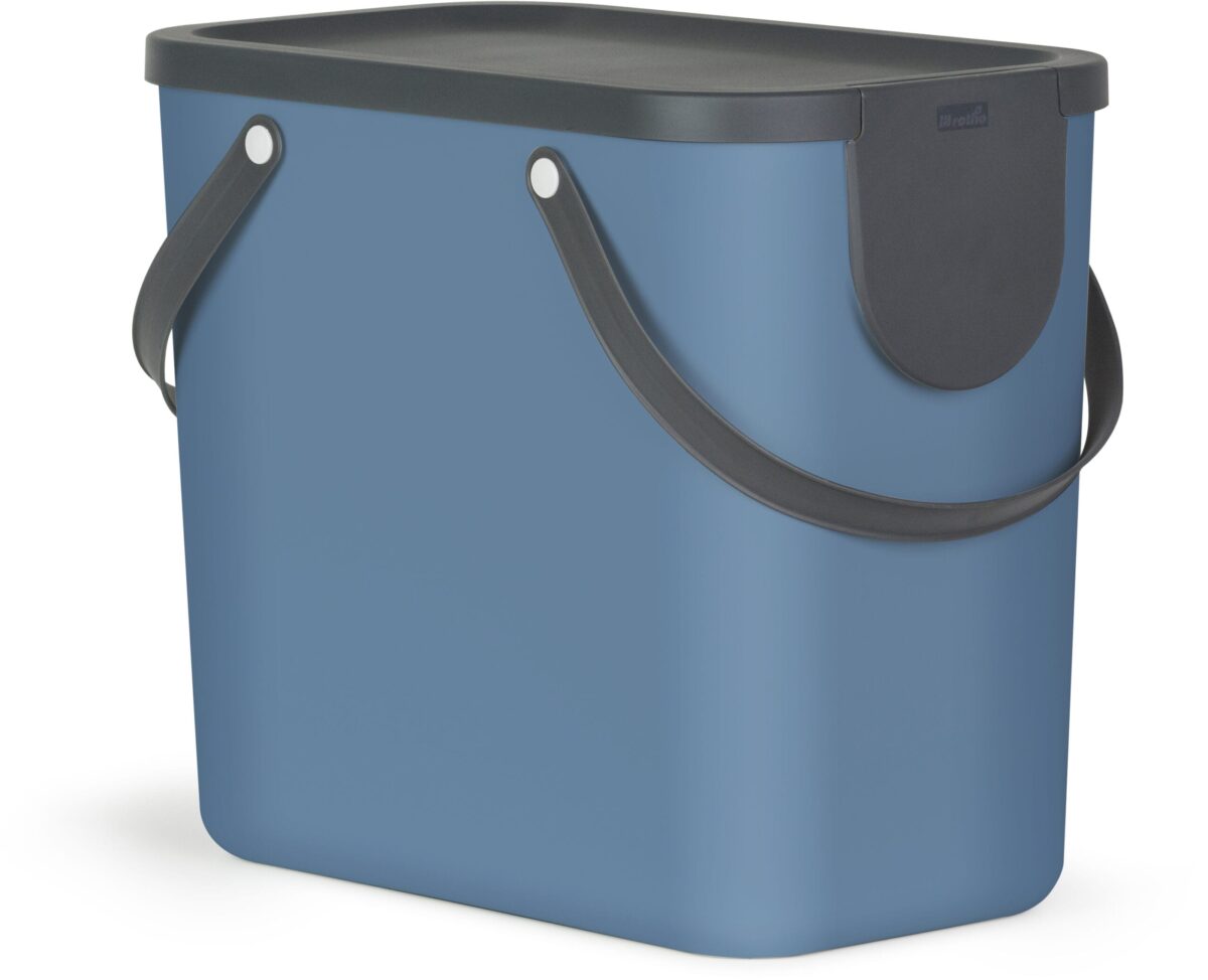 ROTHO Recyclingbox Albula 25l 1024906161 Horizon blue 180x332x180mm – Hochwertig & günstig bei ShopDeca