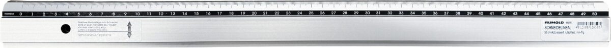 RUMOLD Zeichen-Schneidelineal 50cm 663/50 Alu – Hochwertig & günstig bei ShopDeca
