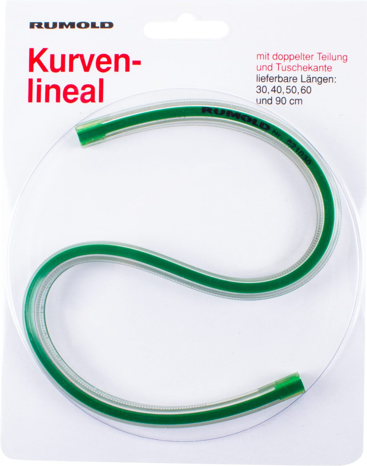 RUMOLD Flexibler Kurvenlienal 30cm 821030 mit Teilung – Hochwertig & günstig bei ShopDeca