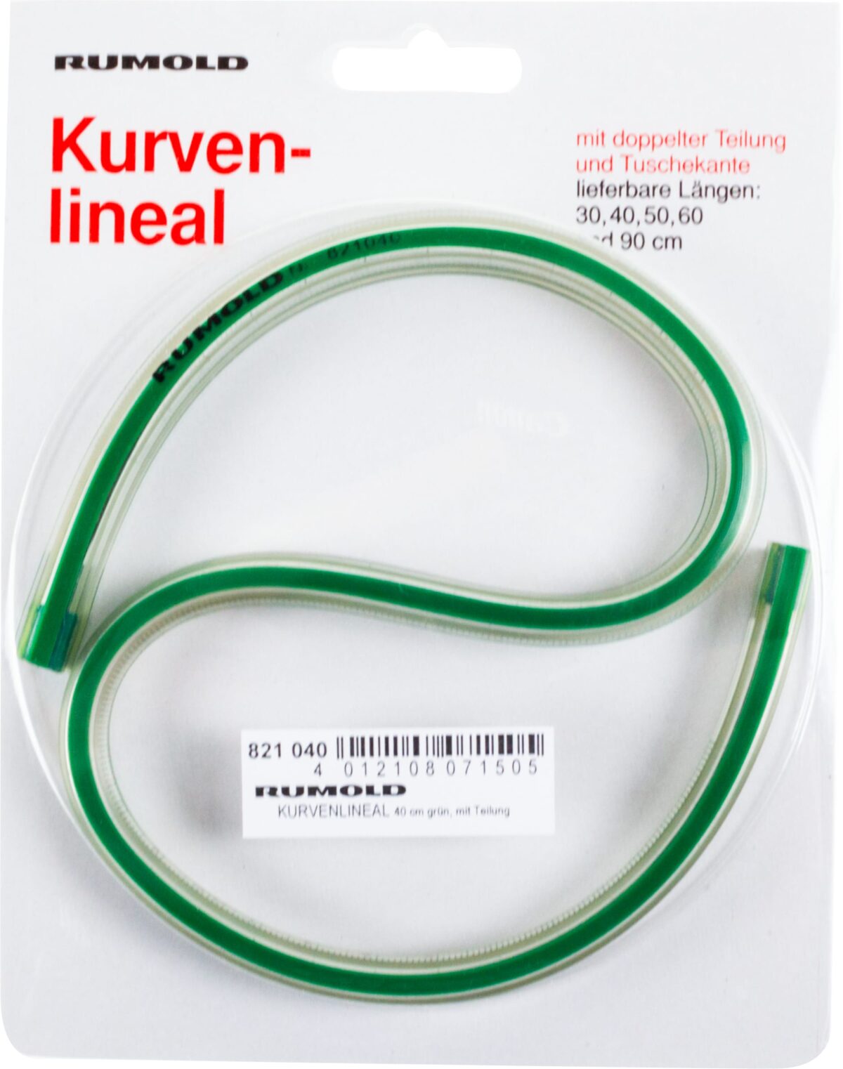 RUMOLD Flexibler Kurvenlineal 40cm 821040 mit Teilung – Hochwertig & günstig bei ShopDeca
