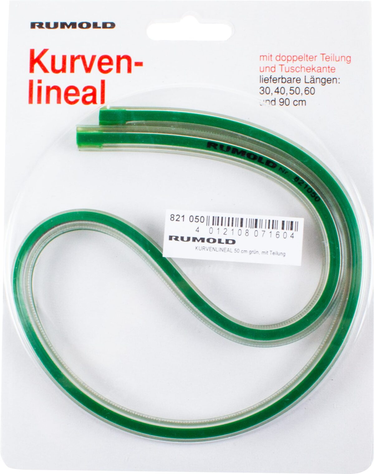 RUMOLD Flexibler Kurvenlineal 50cm 821050 mit Teilung – Hochwertig & günstig bei ShopDeca