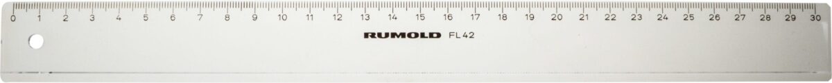 RUMOLD Schullineal 30cm FL42/30 transparent – Hochwertig & günstig bei ShopDeca