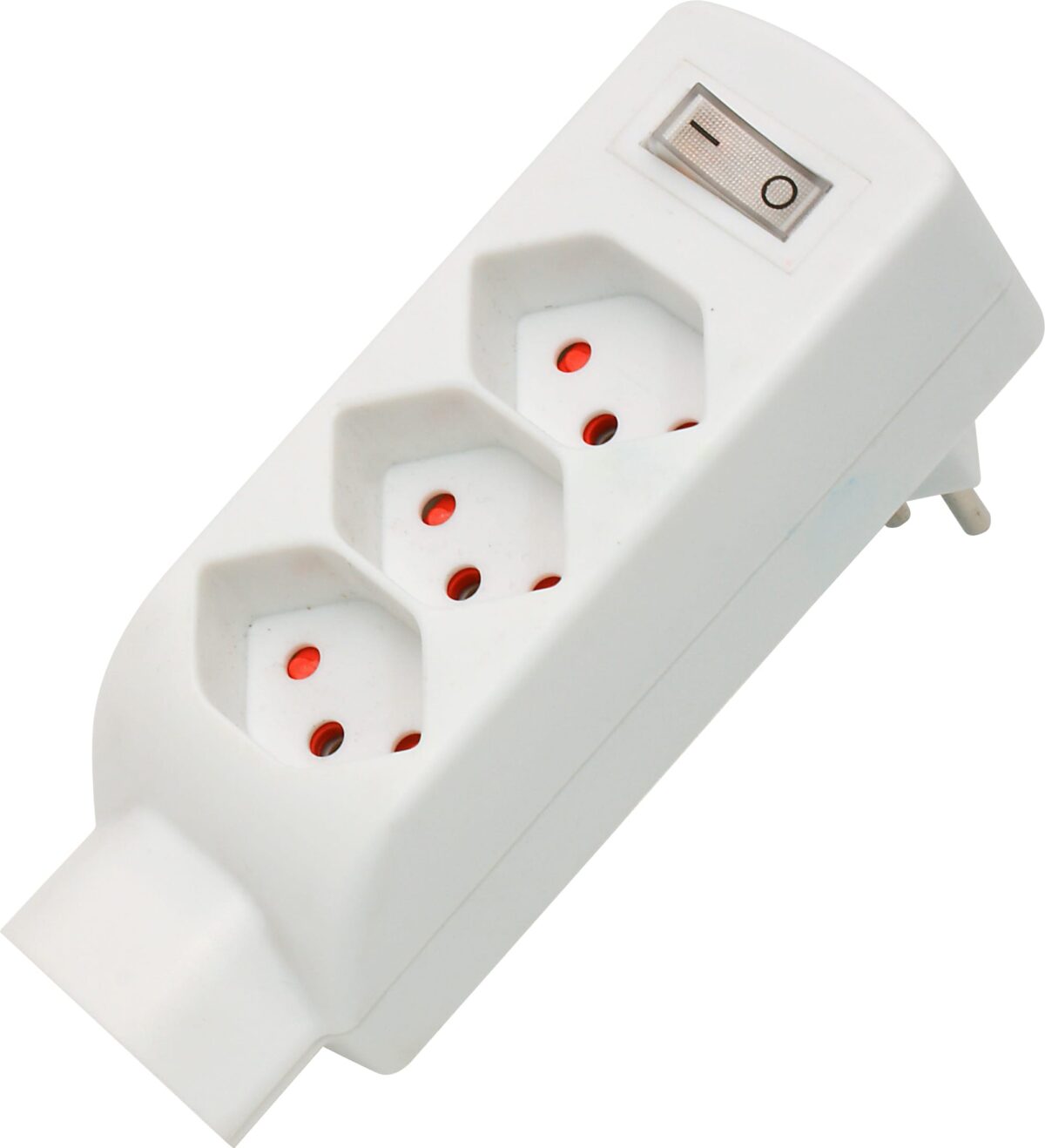 S-ELECTRO Abzweigstecker 85.595.WS weiss, 4xT13, vertikal – Hochwertig & günstig bei ShopDeca