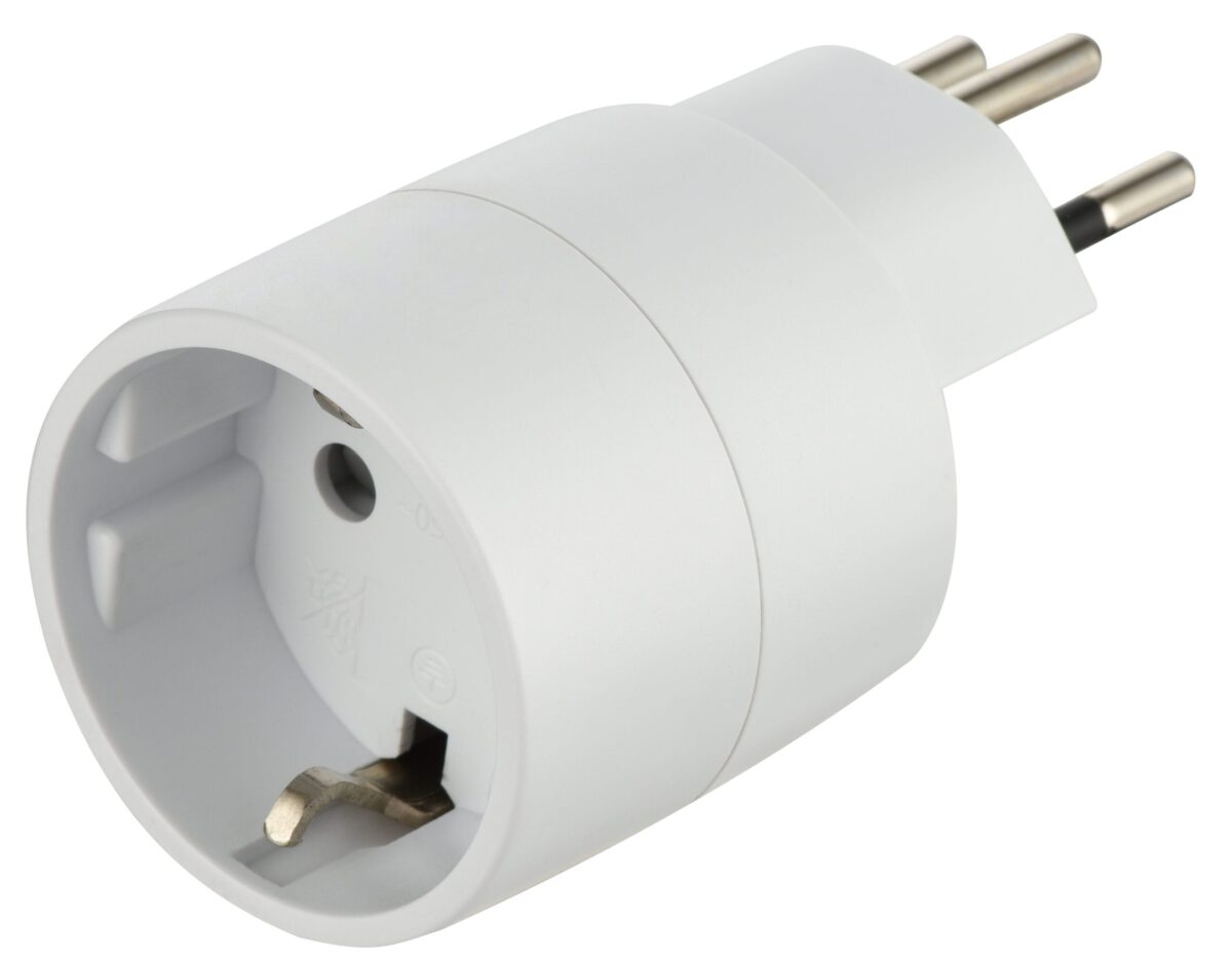 S-ELECTRO Reisestecker, weiss 85.701 – Hochwertig & günstig bei ShopDeca