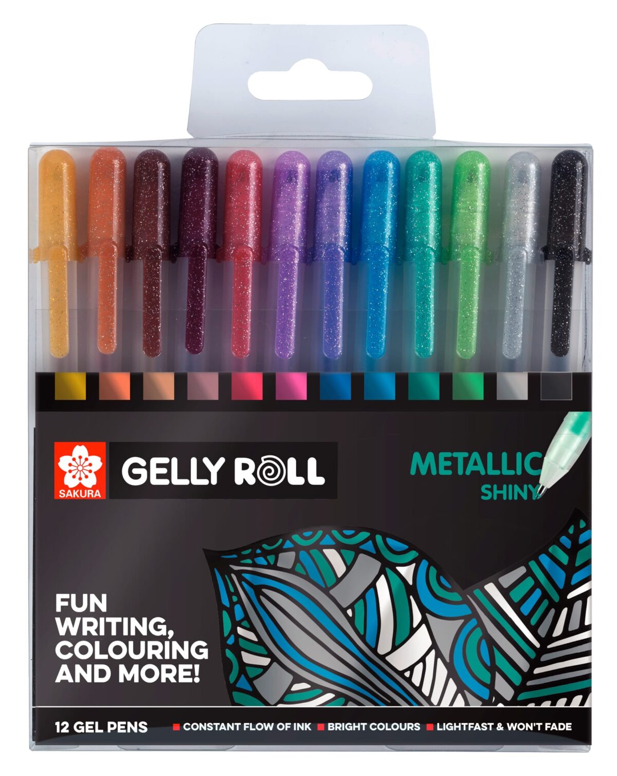 SAKURA Gelly Roll 0.5mm POXPGBMET12 Metallic ass. 12 Stück – Hochwertig & günstig bei ShopDeca