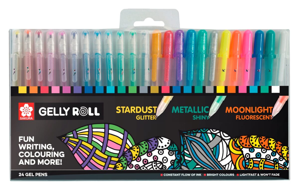 SAKURA Gelly Roll 0.5mm POXPGBMIX24 Mix ass. 24 Stück – Hochwertig & günstig bei ShopDeca