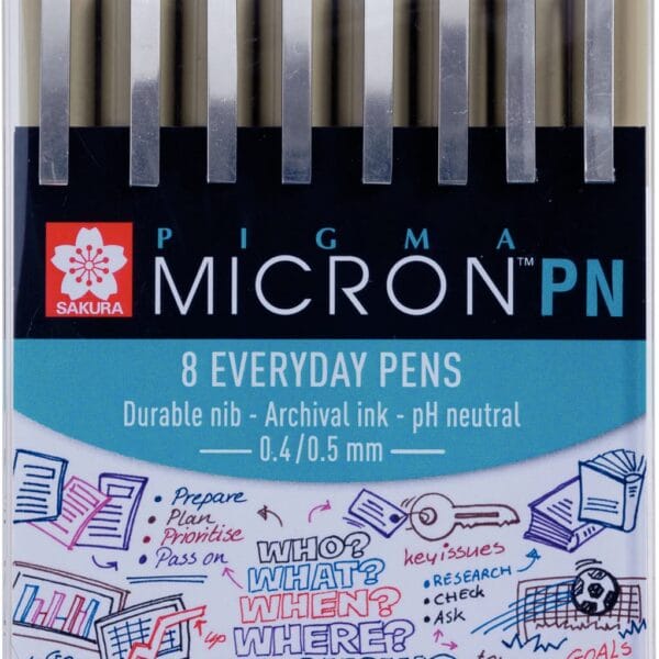 SAKURA Pigma Micron PN POXSDKPN8 Everyday, 8 Farben