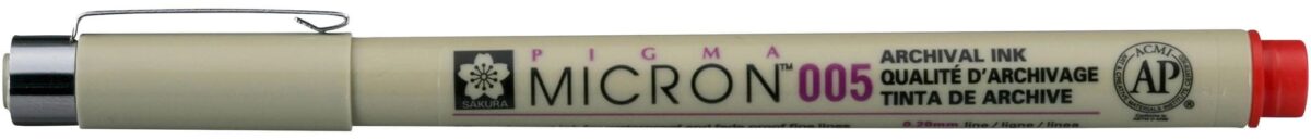 SAKURA Fineliner Pigma Micron 0,2mm XSDK00519 rot – Hochwertig & günstig bei ShopDeca