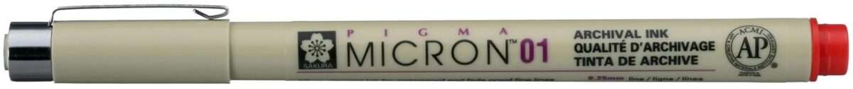 SAKURA Fineliner Pigma Micron 0,25mm XSDK0119 rot – Hochwertig & günstig bei ShopDeca