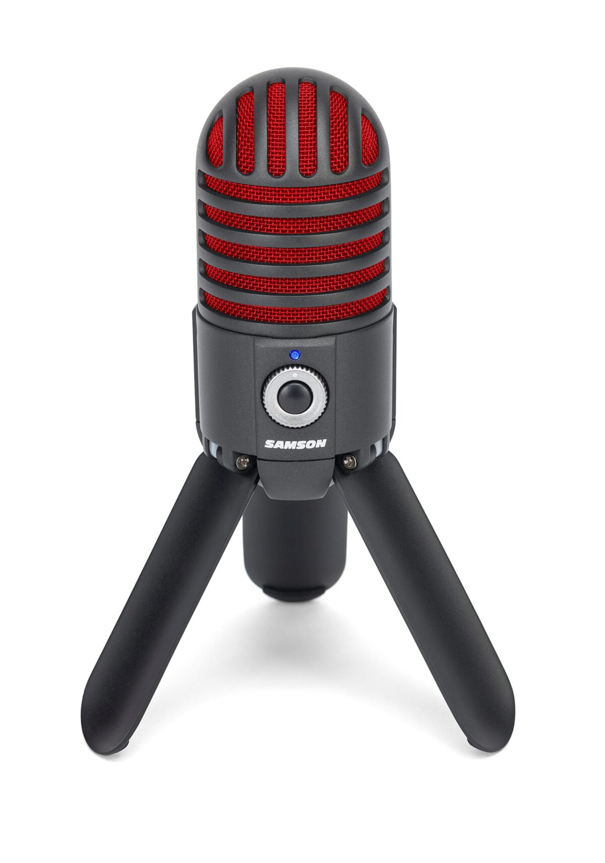 SAMSON Meteor USB Microphone bl/red SAMTRBR Studio Condenser Micro – Hochwertig & günstig bei ShopDeca