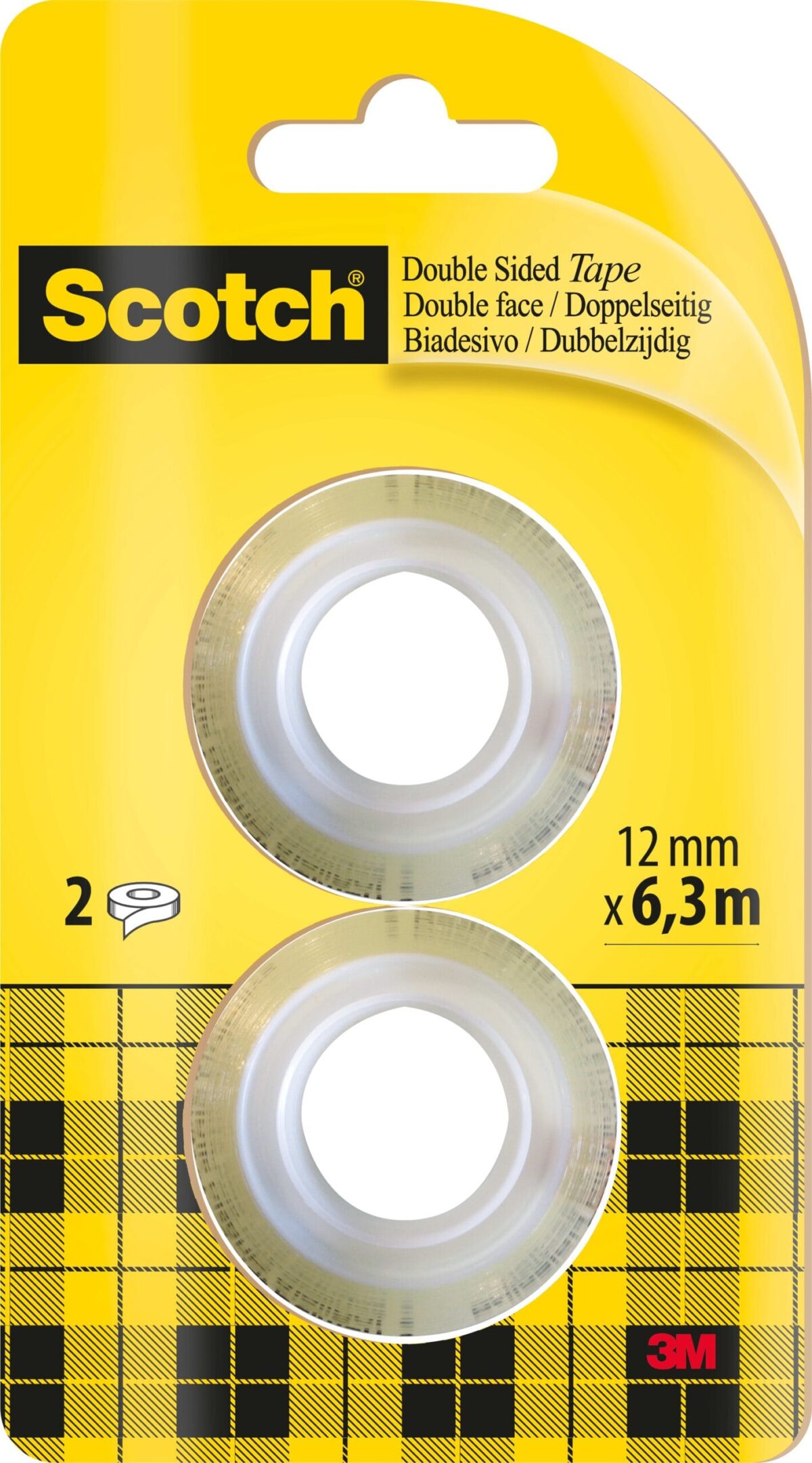 SCOTCH Tape refill 665 12mmx6.3m 136-1263R doppelseitig/2 Rollen – Hochwertig & günstig bei ShopDeca