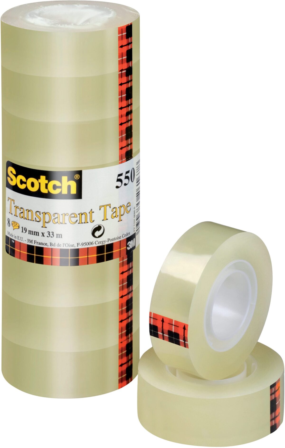SCOTCH Klebeband 550 5501933K-8 19mmx33m transp. 8 Stück – Hochwertig & günstig bei ShopDeca