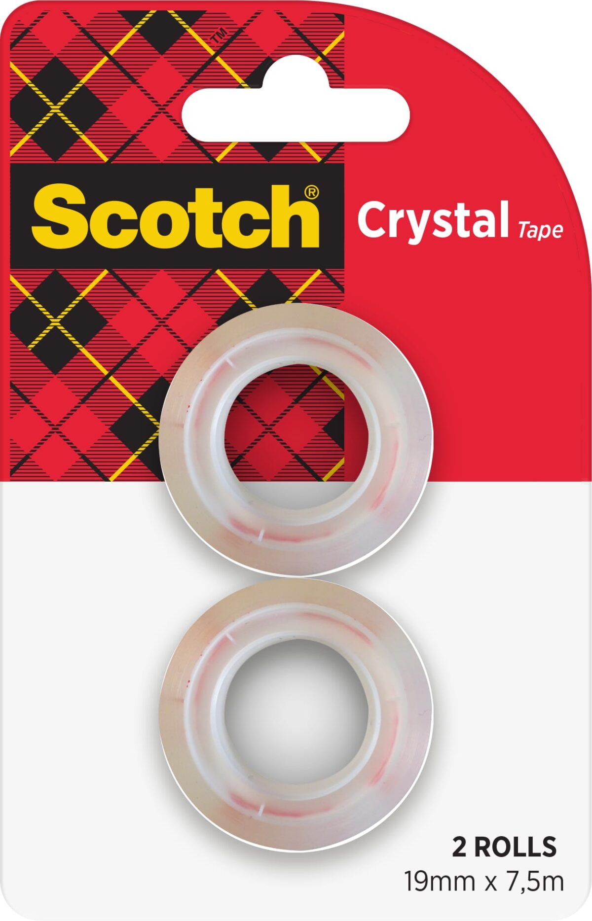 SCOTCH Crystal Tape 19mmx7,5m 6-1975R2 kristallklar 2 Rollen – Hochwertig & günstig bei ShopDeca
