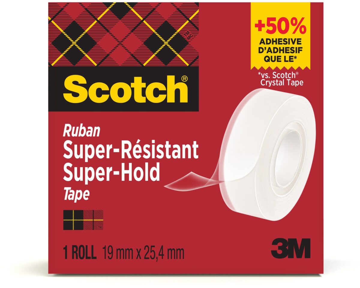 SCOTCH Super-Hold 19mmx25.4m 700N transparent – Hochwertig & günstig bei ShopDeca