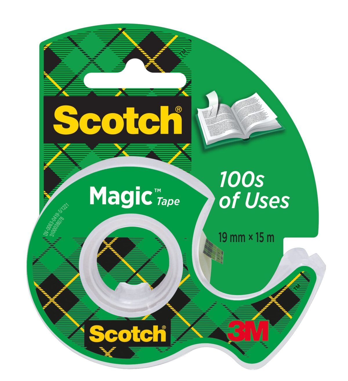 SCOTCH Magic Tape 810 19mmx15m 8-1915D unsichtbar, auf Abroller – Hochwertig & günstig bei ShopDeca
