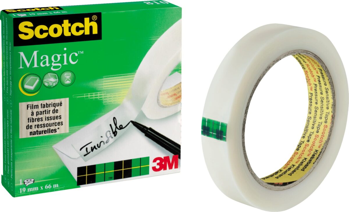SCOTCH Magic Tape 810 19mmx66m 8101966K unsichtbar – Hochwertig & günstig bei ShopDeca