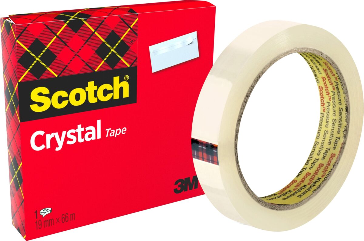 SCOTCH Crystal Clear 600 19mmx66m C6001966 kristallklar – Hochwertig & günstig bei ShopDeca