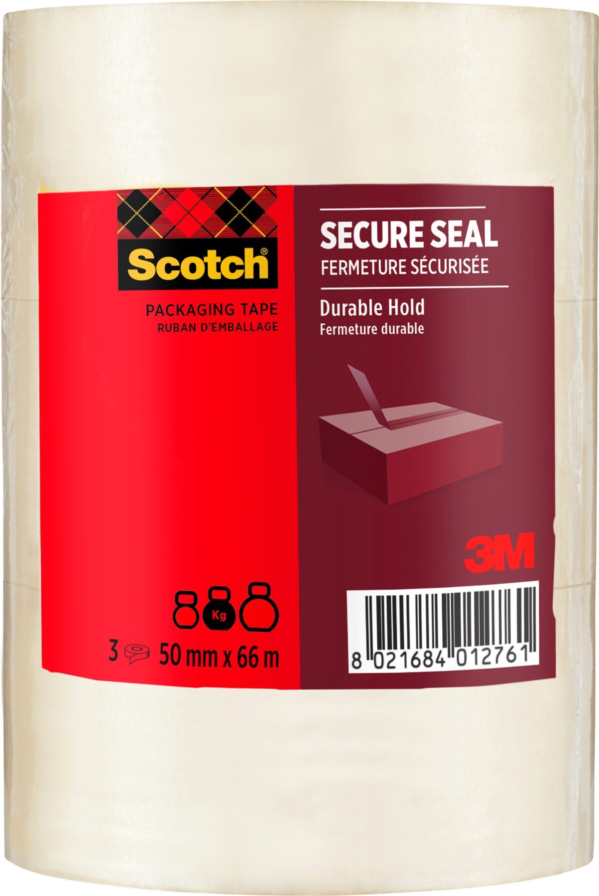 SCOTCH Verpackungsband 50mmx66m HV5066T3T transparent 3 Rollen – Hochwertig & günstig bei ShopDeca